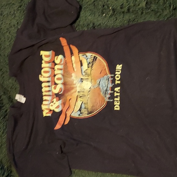 Trending! Band / tour graphic tees. Delta tour promo shirt from Mumford and sons - Picture 1 of 2